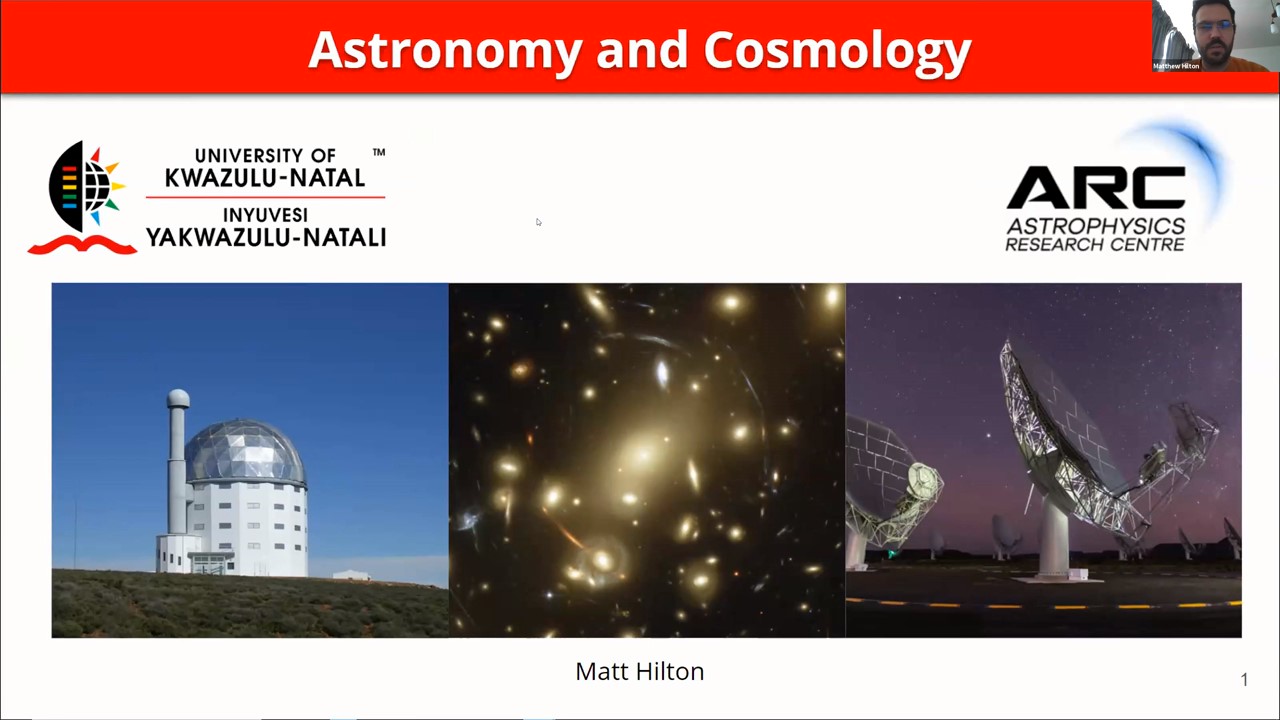 Observational talk by Prof. Matt Hilton