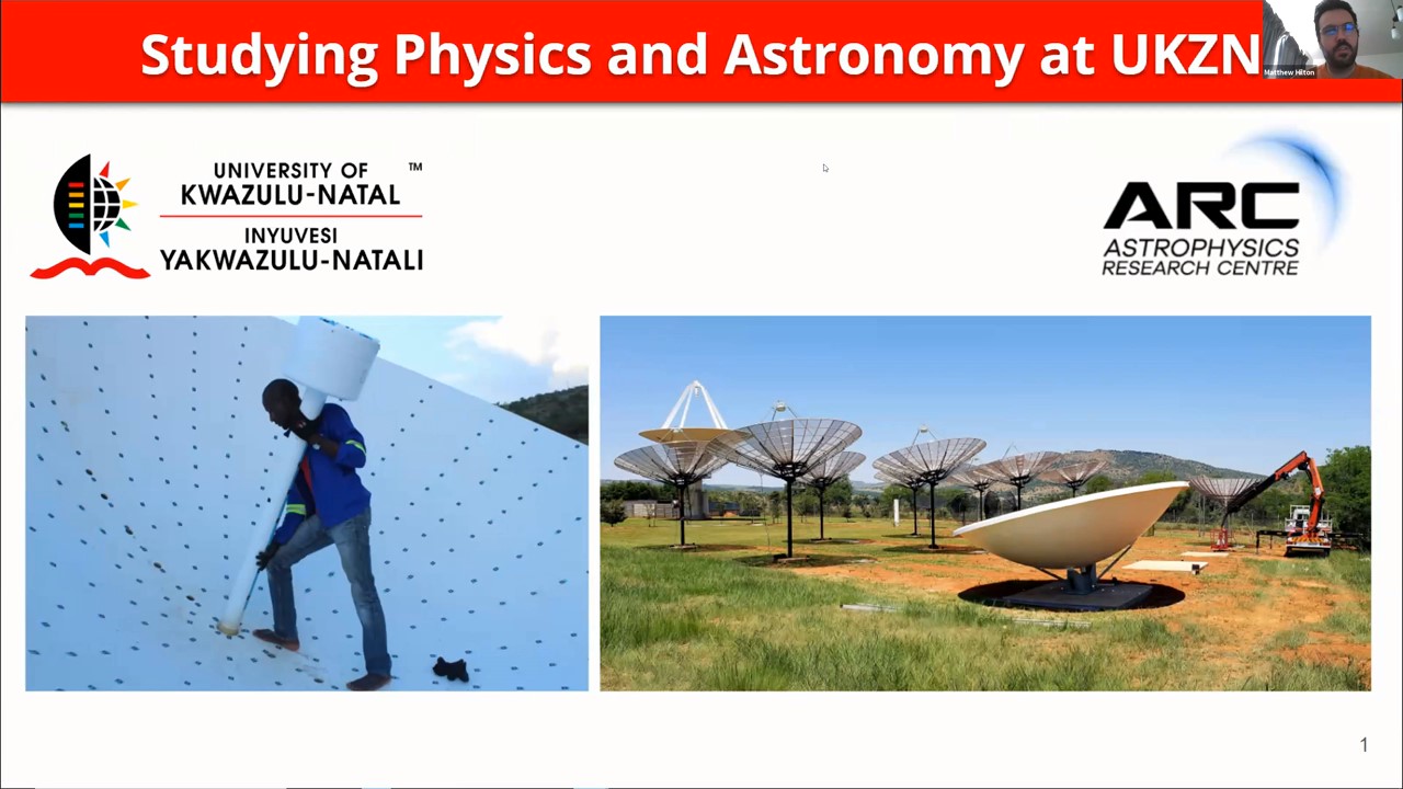 General Astronomy Questions talk by Prof. Matt Hilton